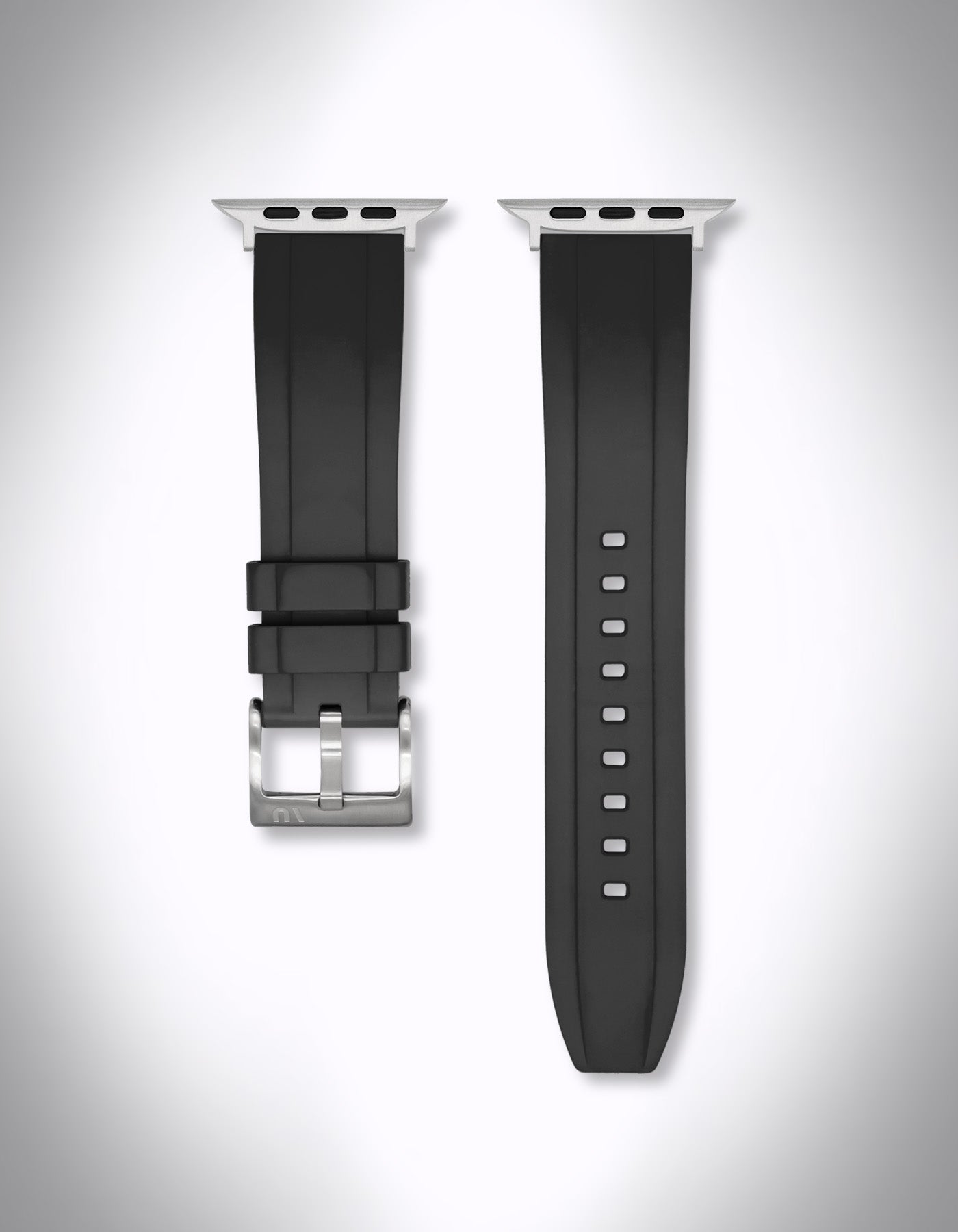 Apple Watch Ultra 2 Premium-Armband „Eris“ – 22 mm, FKM, Schwarz