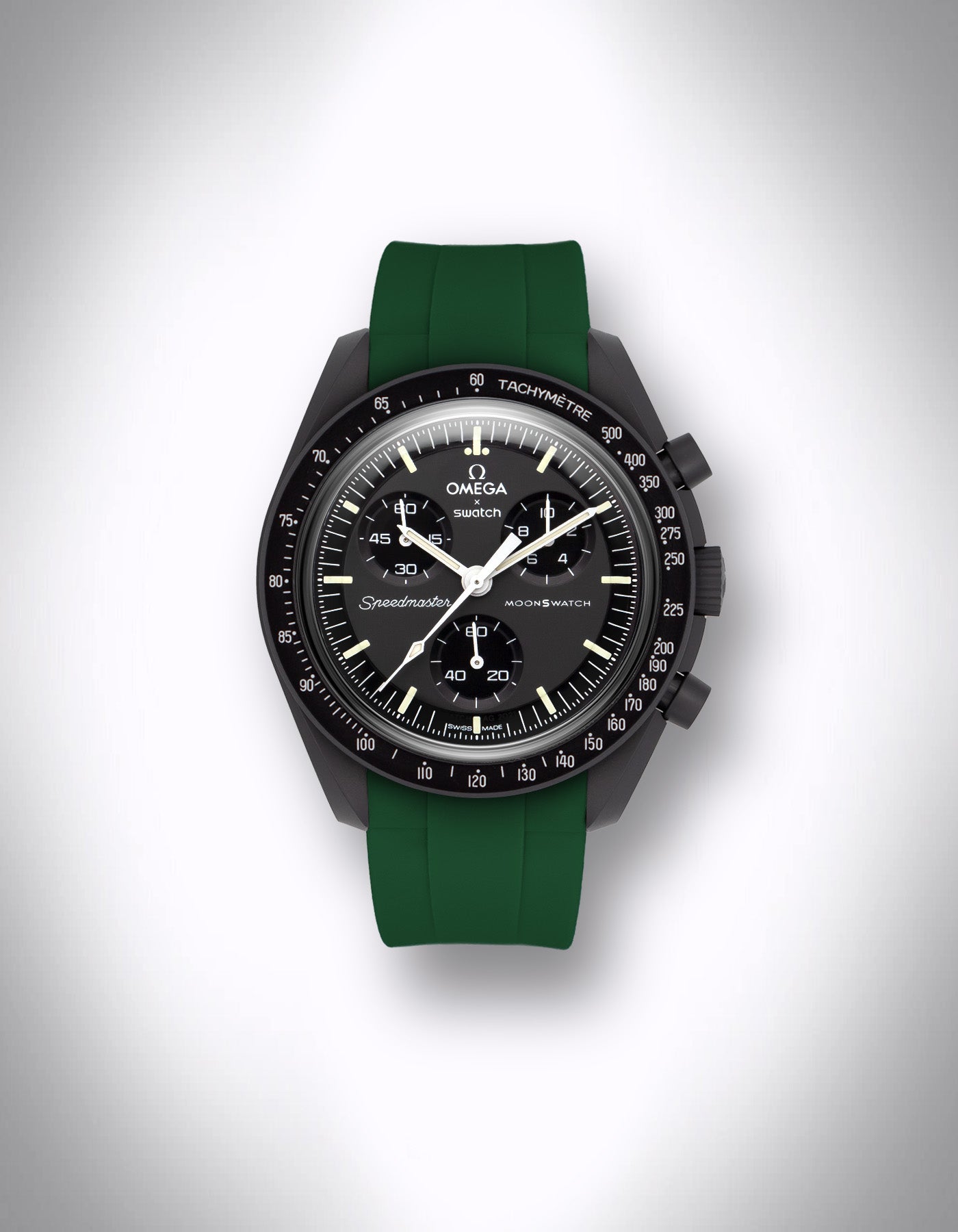 “New Moon” MoonSwatch watch strap