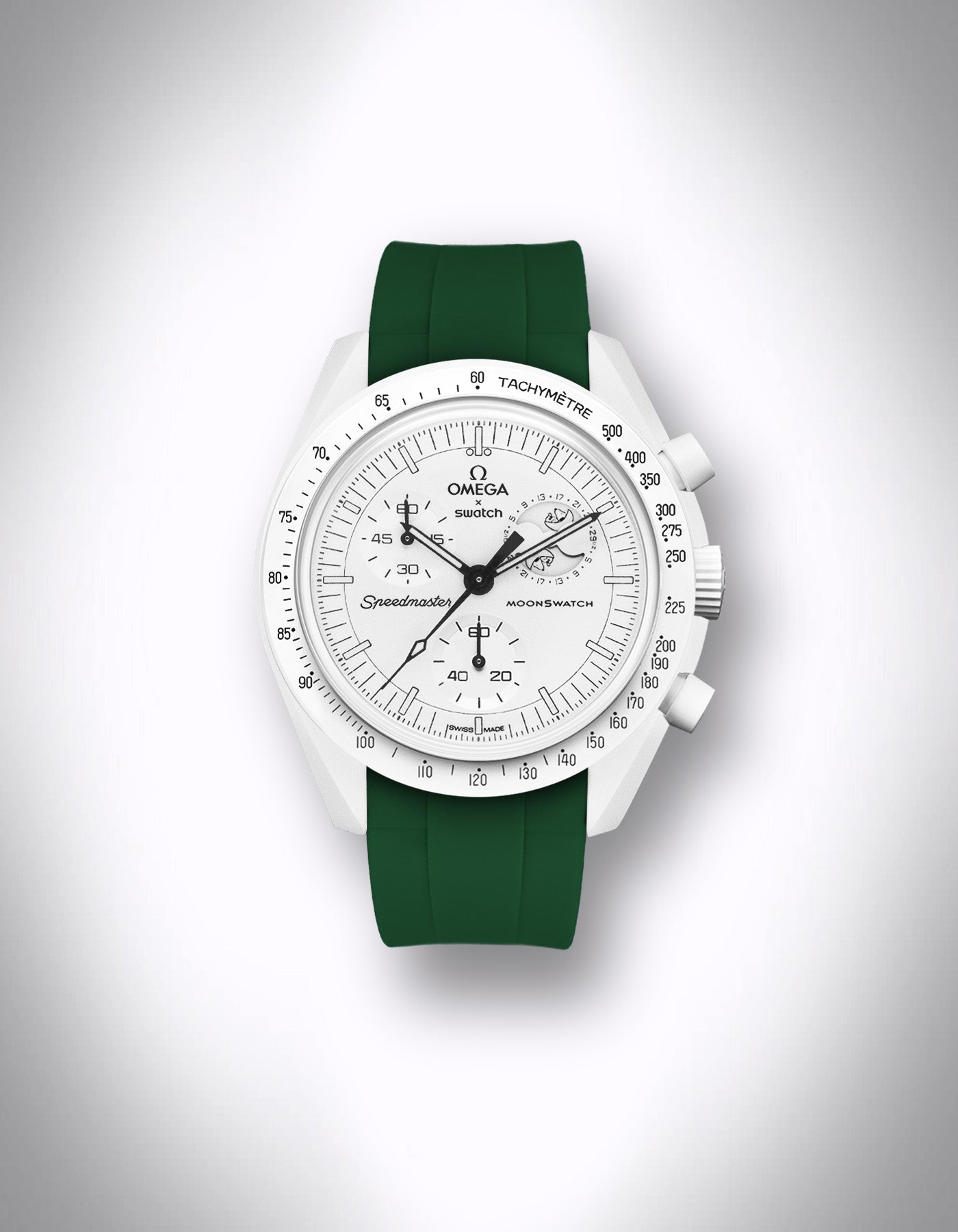 “New Moon” MoonSwatch watch strap