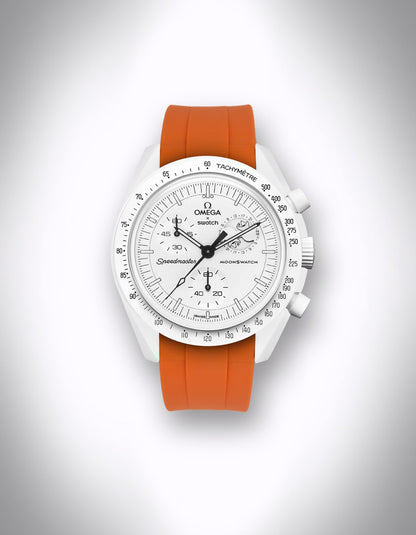 “New Moon” MoonSwatch watch strap