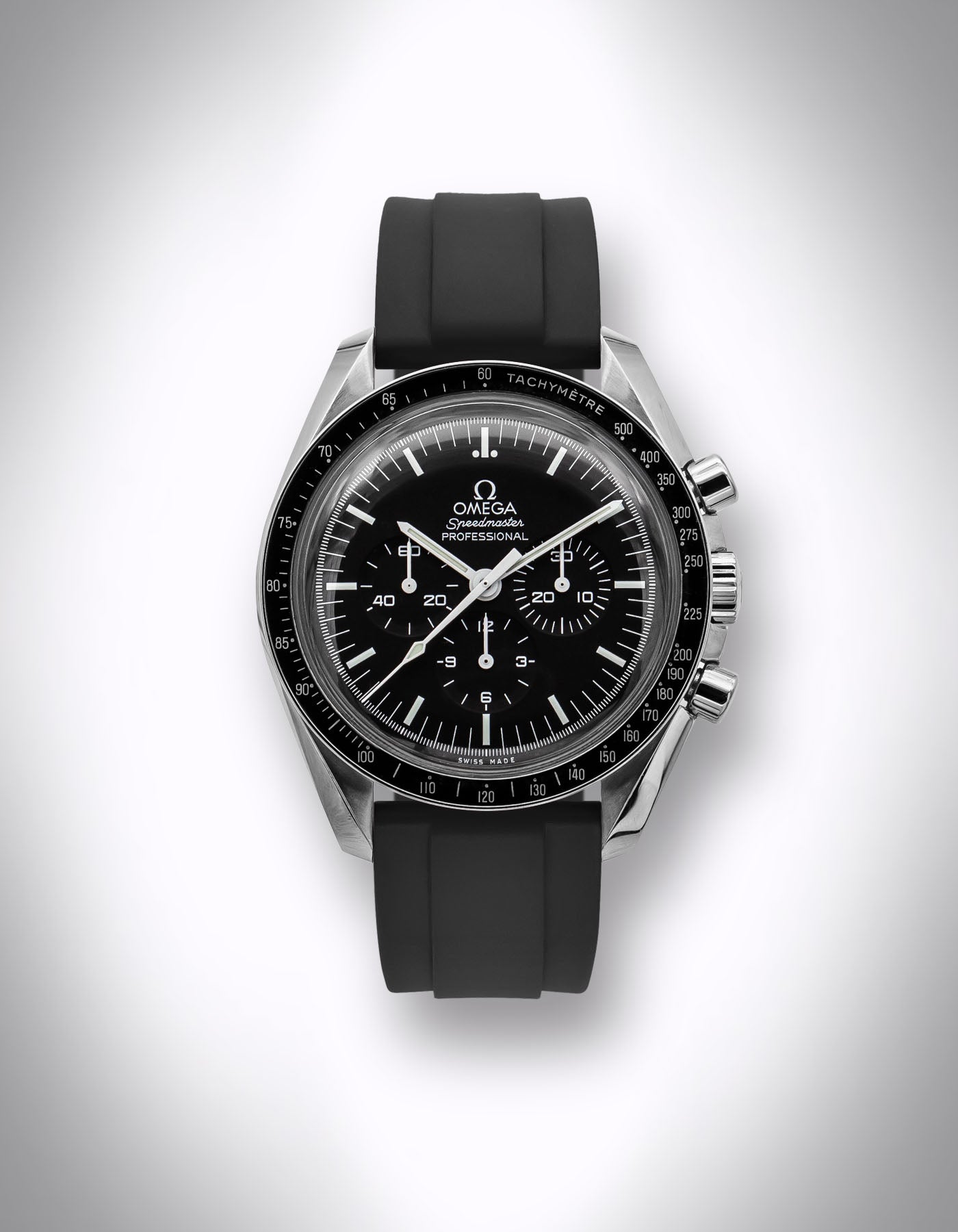 “New Moon” MoonSwatch watch strap