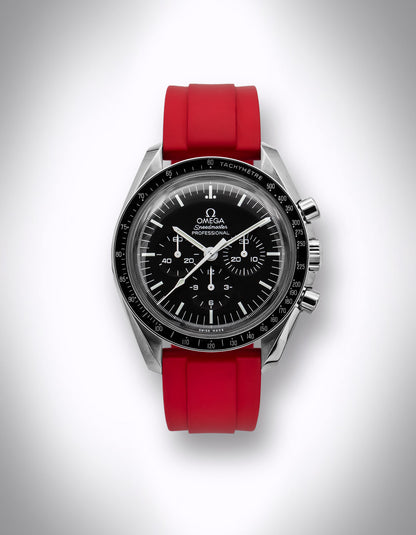 FKM-Premium-Uhrenarmband „Solaris“ – 20 mm, Klassisch, Rot