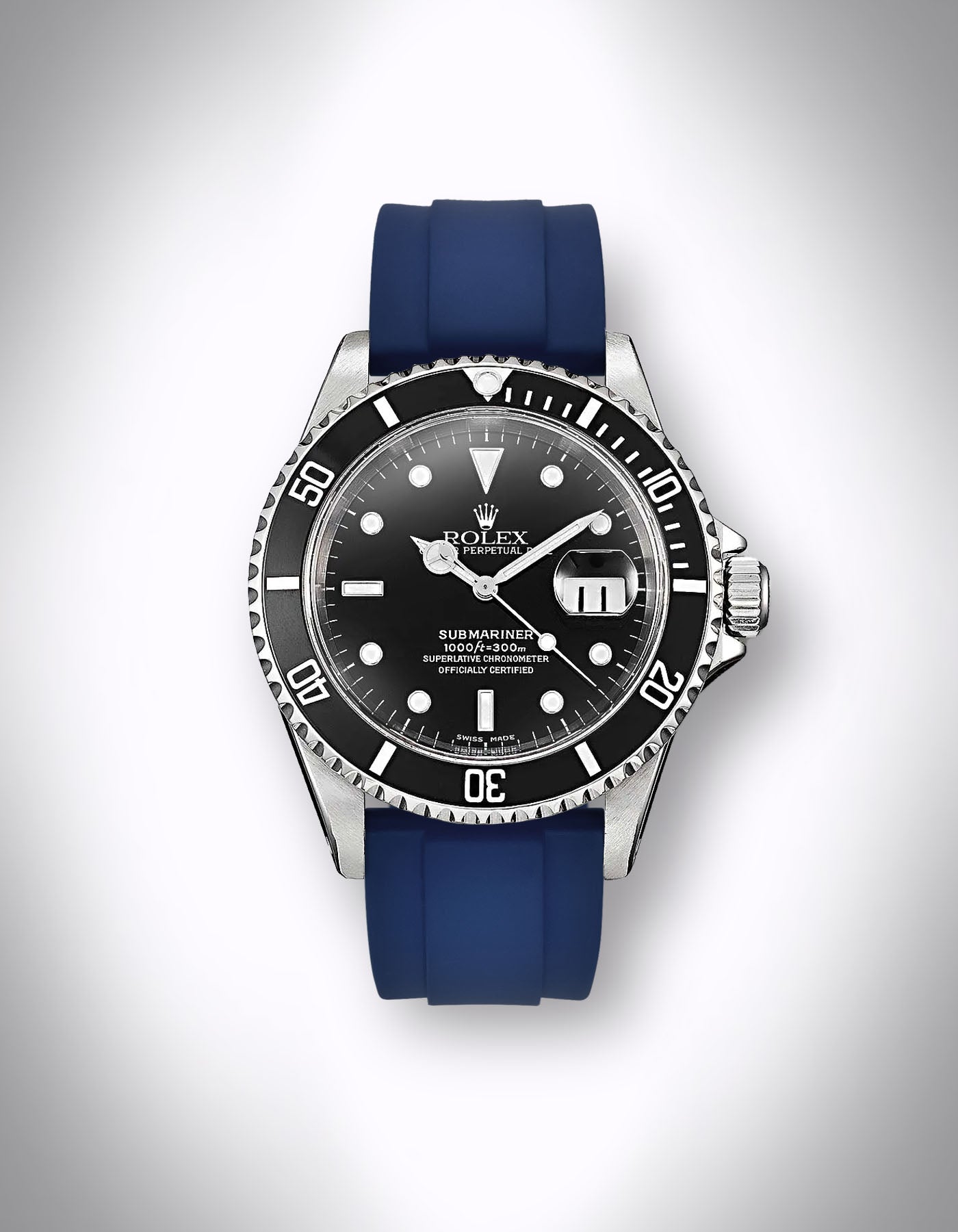 “New Moon” MoonSwatch watch strap