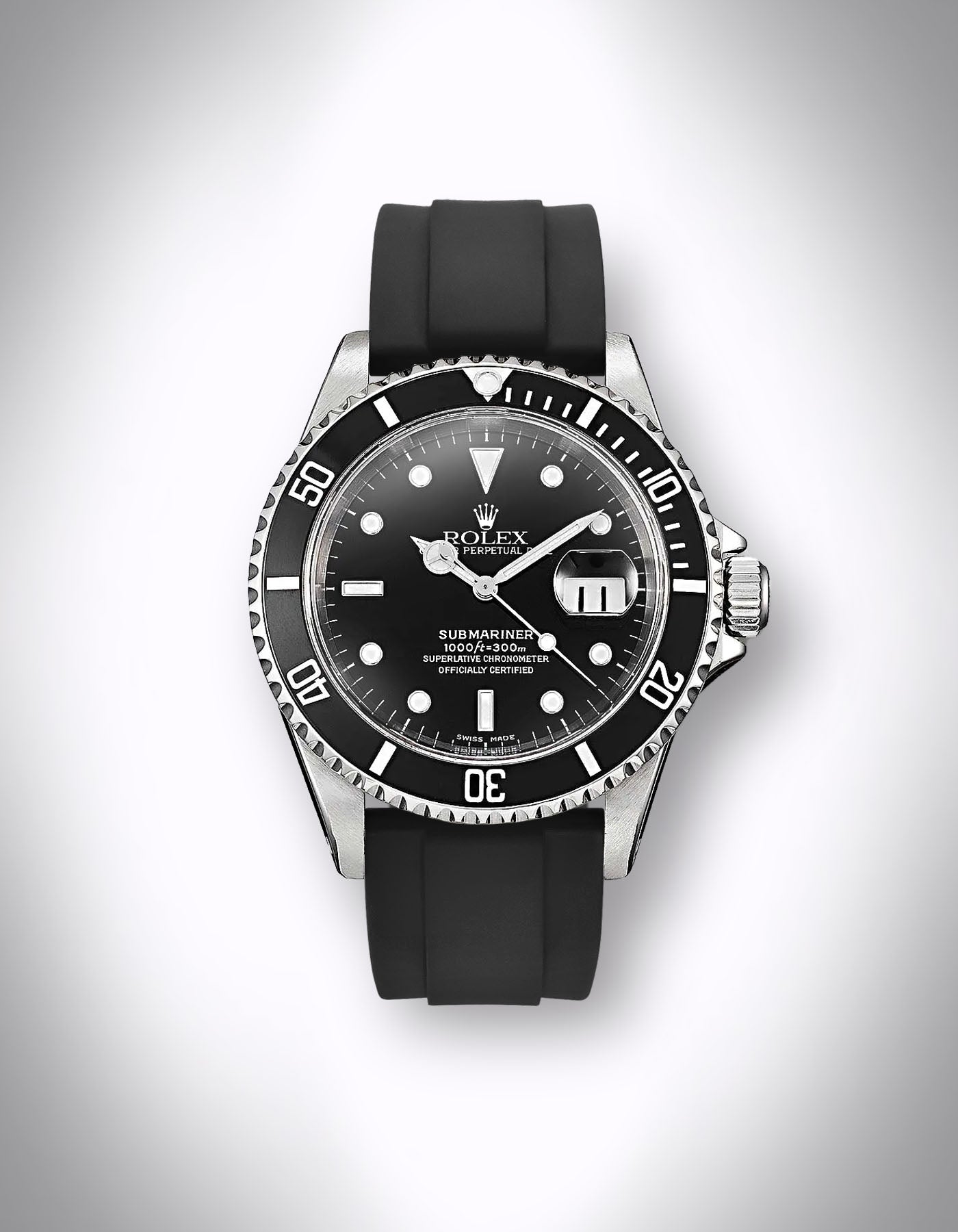 “New Moon” MoonSwatch watch strap