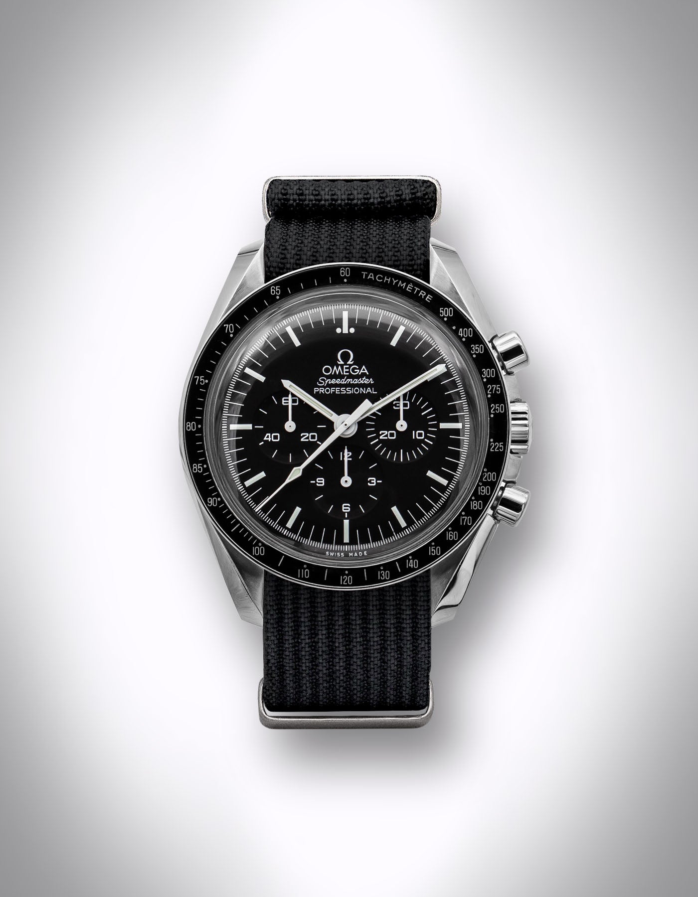 The Classic NATO Watch Strap - 20mm Nylon Black