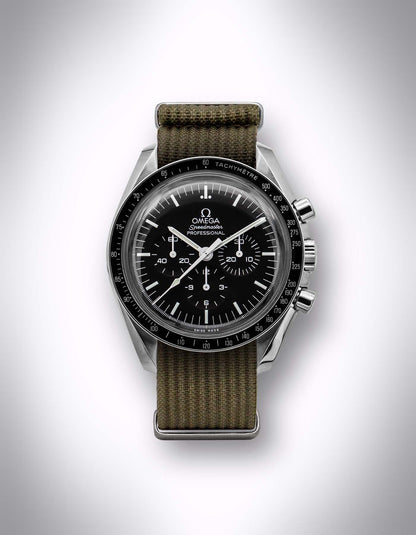 NATO-Uhrenarmband „The Explorer“ – 20 mm, Nylon, Army Green