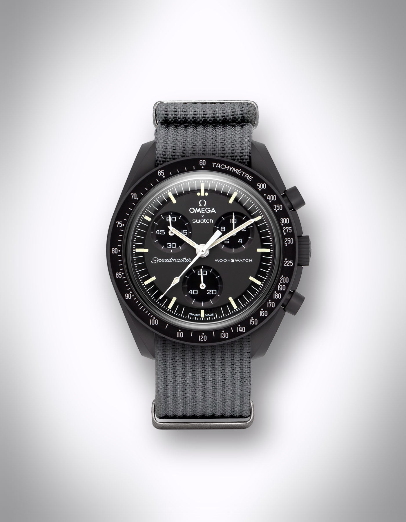The Wolfpack NATO Watch Strap - 20mm Nylon Gray