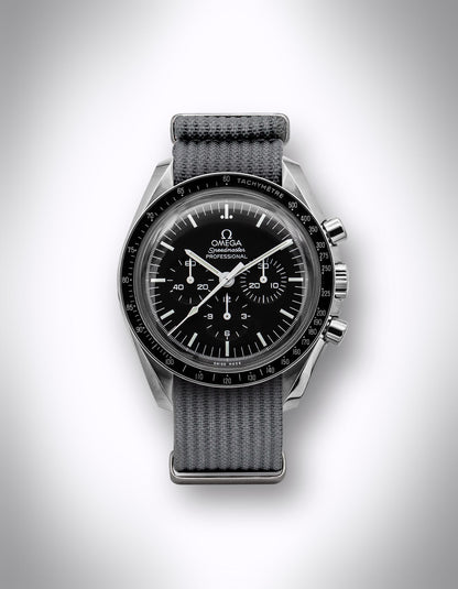 The Wolfpack NATO Watch Strap - 20mm Nylon Gray